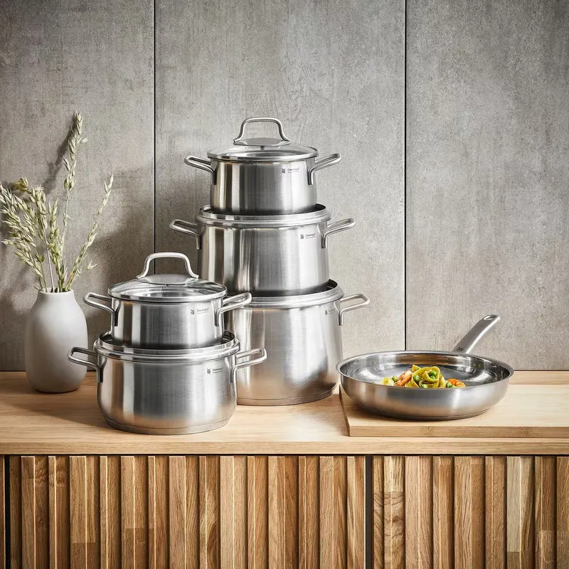 Batería de cocina de acero inox 4 y 6 piezas Brillant WMF
