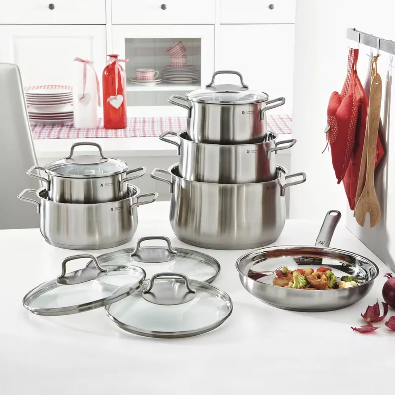 Batería de cocina de acero inox 4 y 6 piezas Brillant WMF