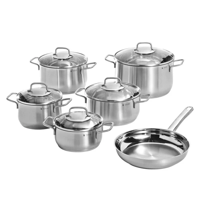 Batería de cocina de acero inox 4 y 6 piezas Brillant WMF