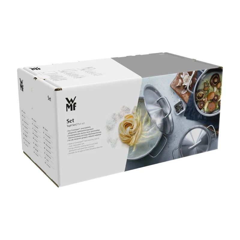 Batería de cocina de acero inox 4 y 6 piezas Brillant WMF