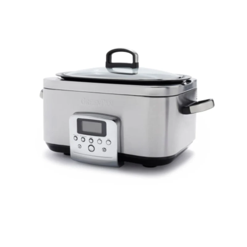 Olla de cocción lenta multifunción Elite de acero inoxidable GreenPan