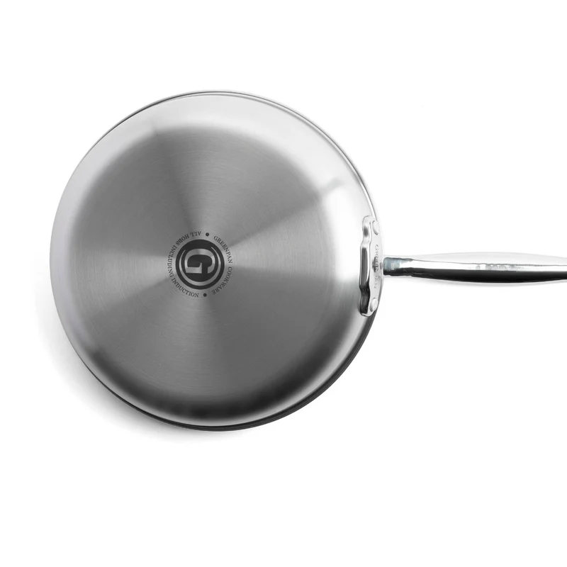 Sartén cerámica con exterior acero inoxidable Premiere GreenPan