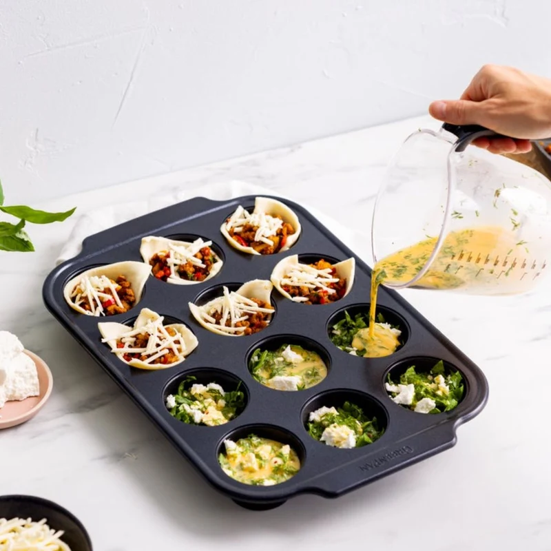 Molde antiadherente cerámico para magdalenas Bistro GreenPan