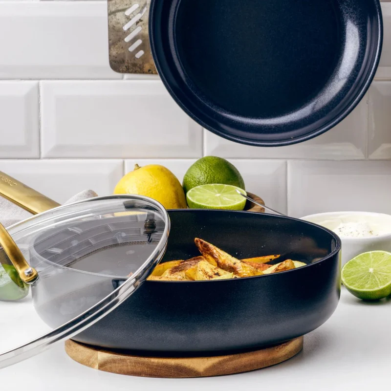 Batería de cocina cerámica 6 piezas Padova Reserve Black GreenPan