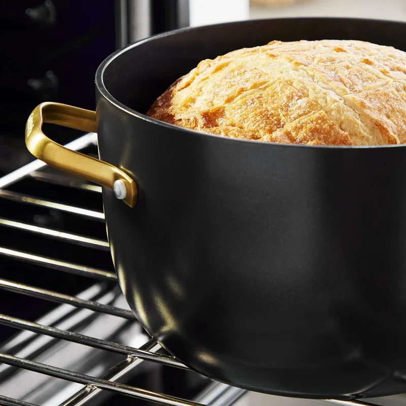 Batería de cocina cerámica 6 piezas Padova Reserve Black GreenPan
