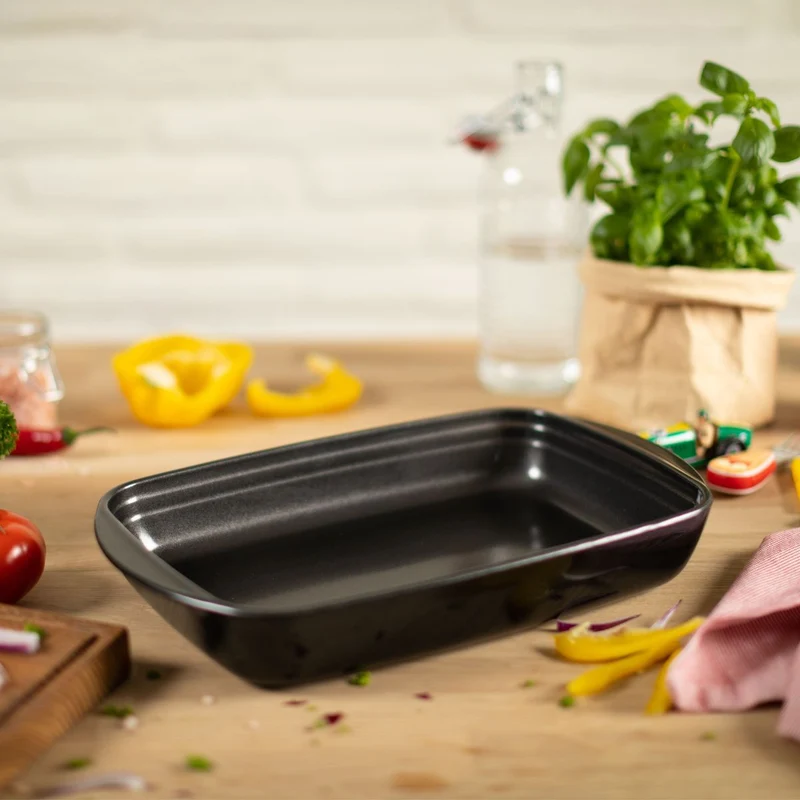 Bandeja rectangular de cristal antiadherente Easy Kuhn Rikon