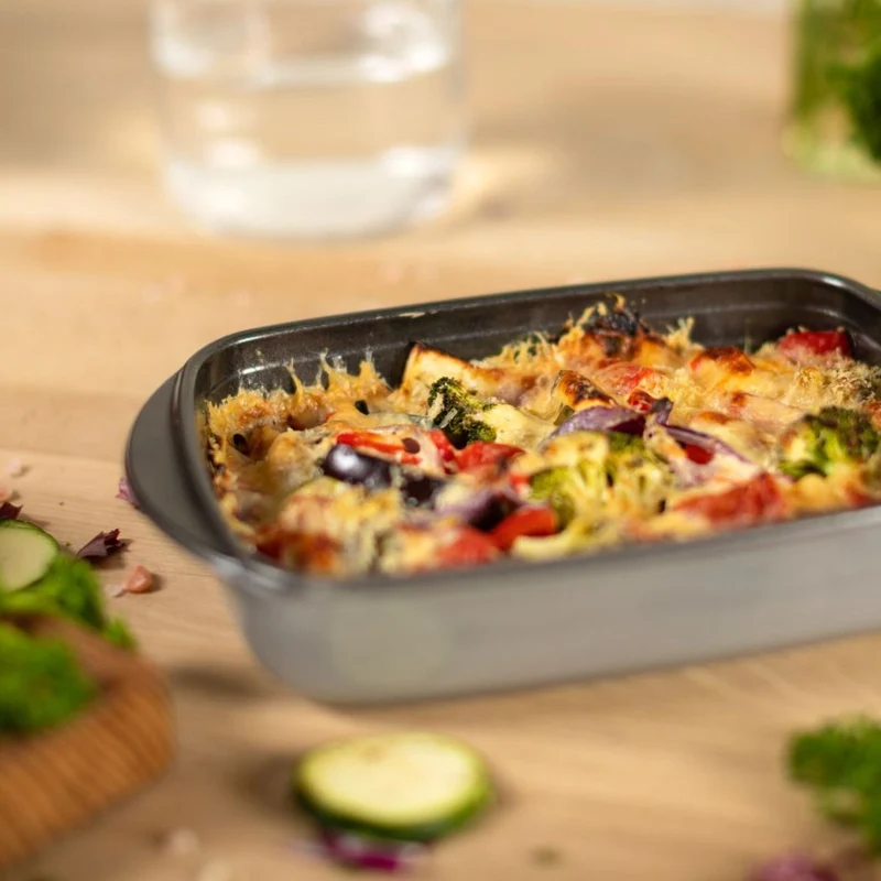 Bandeja rectangular de cristal antiadherente Easy Kuhn Rikon
