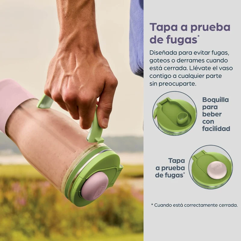 Batidora de vaso portátil BlendBoss Ninja