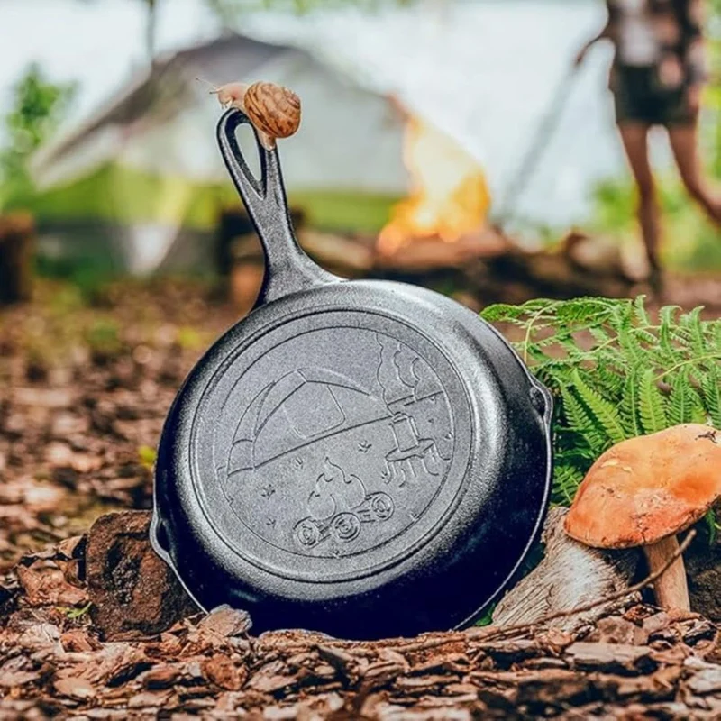 Sartén redonda de hierro fundido skillet 20 cm Wanderlust Lodge