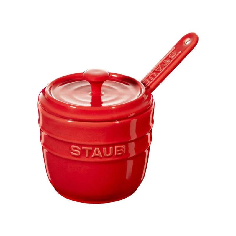Azucarero cerámico con cuchara Staub