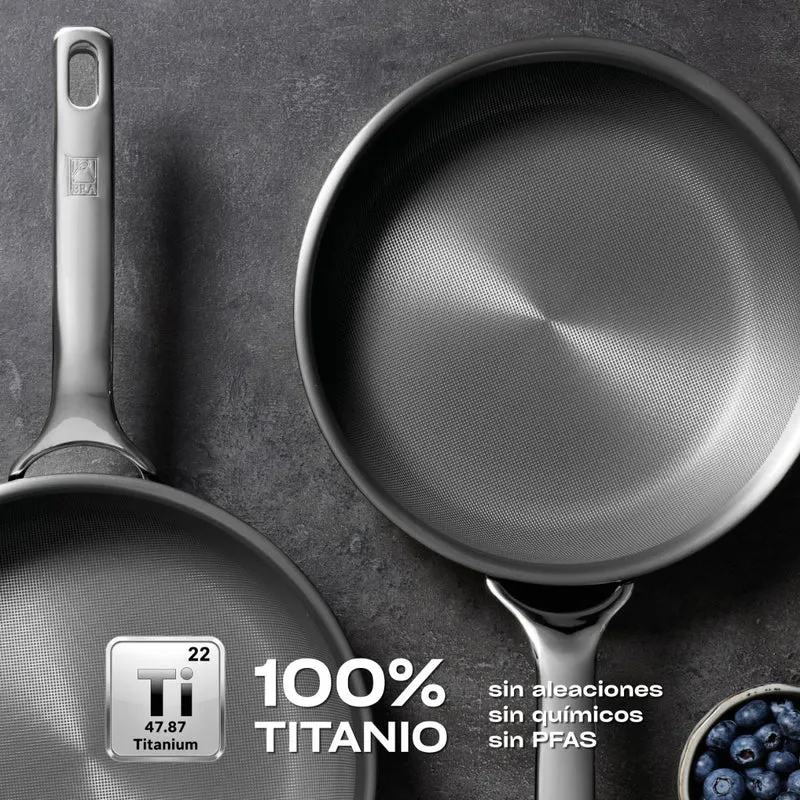 Sartén de titanio The One Titanium Bra
