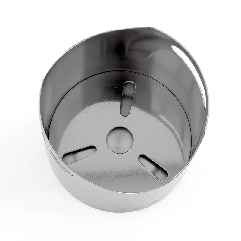 Secchiello ghiaccio moderno con pinza in acciaio inox - Basic
