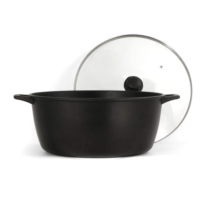 Casseruola antiaderente grandissima da 40 cm con coperchio - King Pro