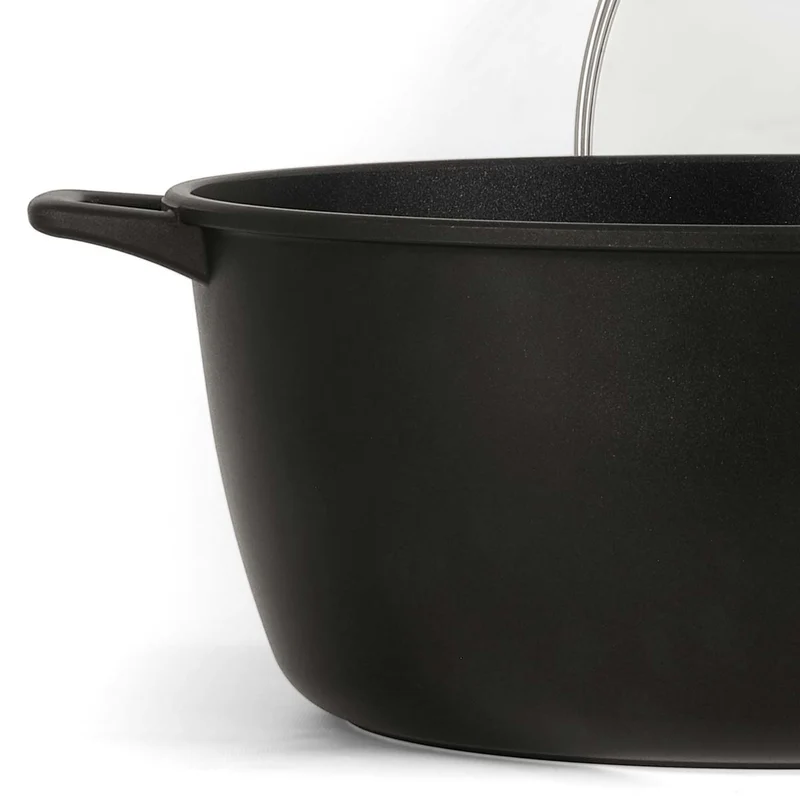 Casseruola antiaderente grandissima da 40 cm con coperchio - King Pro