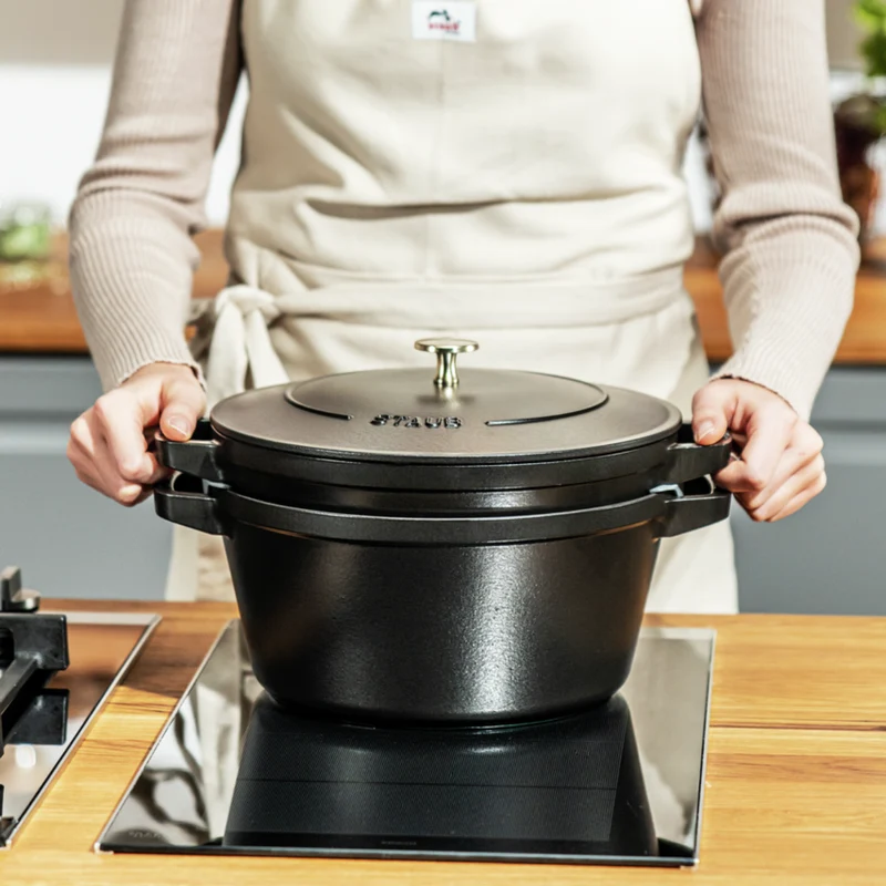 Set de 3 piezas de hierro fundido apilables Staub