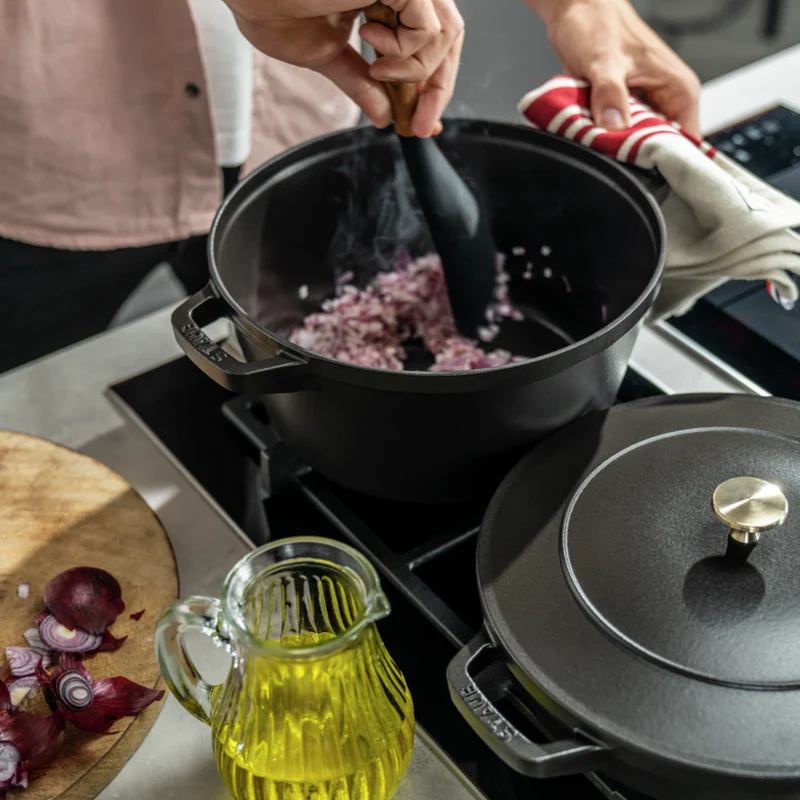 Set de 3 piezas de hierro fundido apilables Staub
