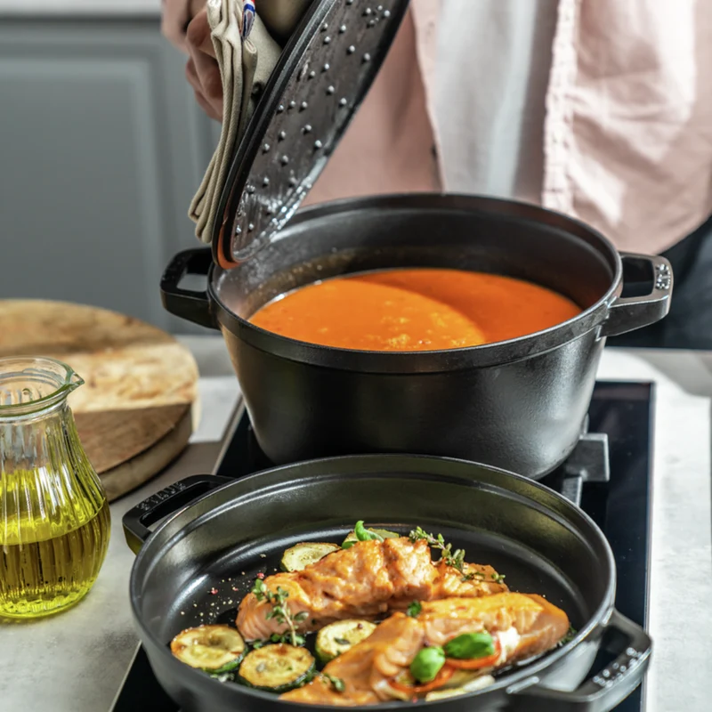 Set de 3 piezas de hierro fundido apilables Staub
