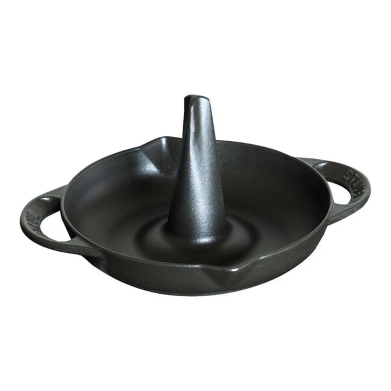 Asador de pollos de hierro fundido Staub