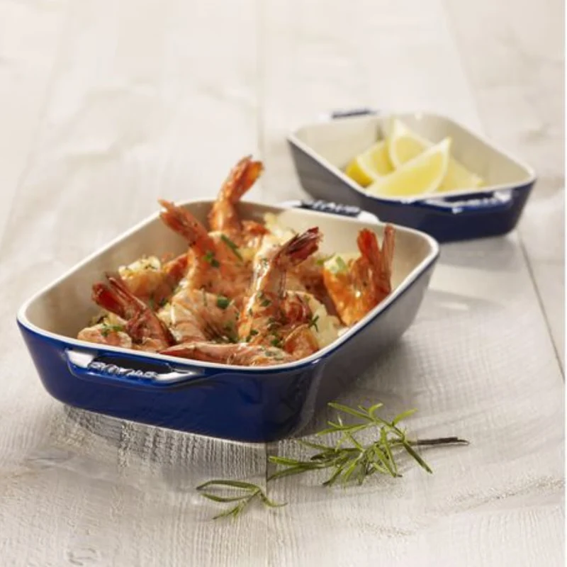 Fuente rectangular cerámica para horno Staub