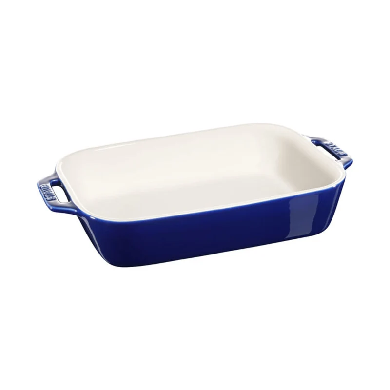 Fuente rectangular cerámica para horno Staub