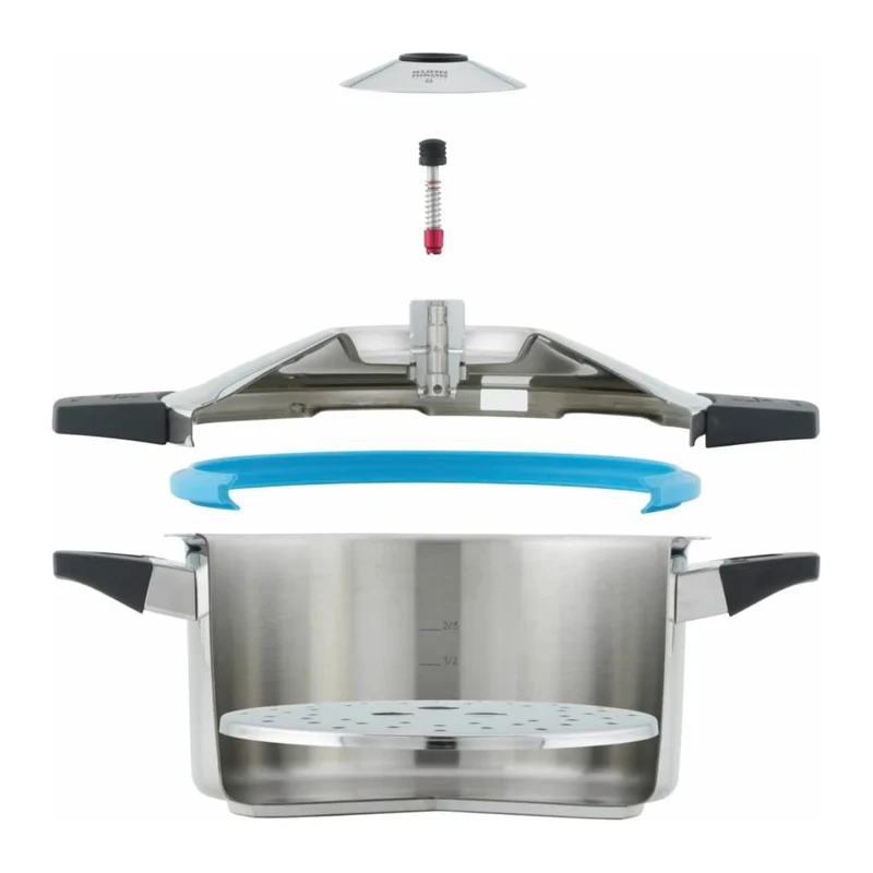 Conjunto de olla a presión Duromatic® Inox 6L + 4L Kuhn Rikon
