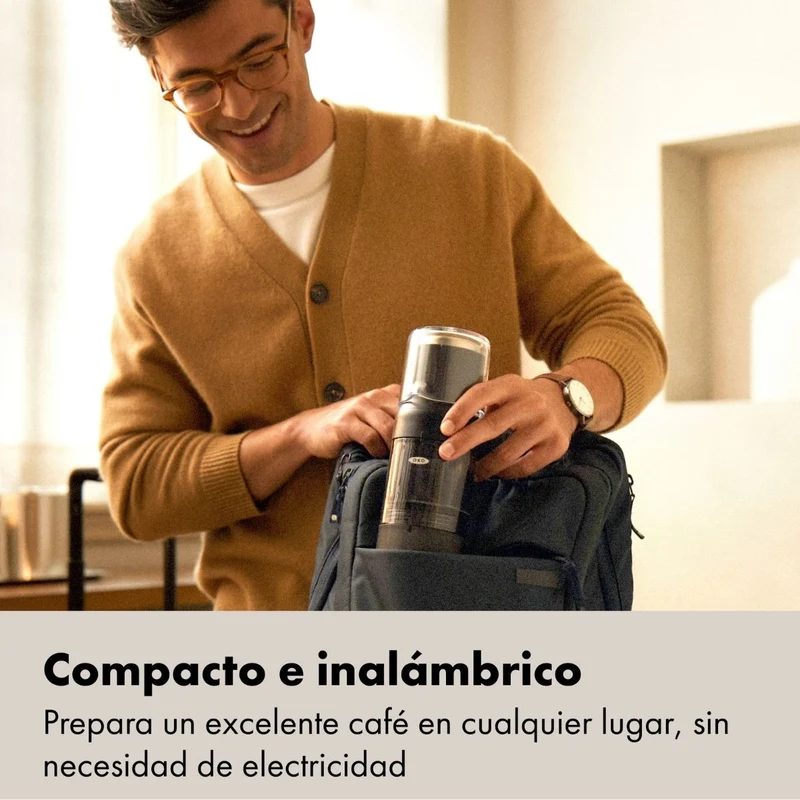 Cafetera portátil manual para café caliente y cold brew Rapid Brewer OXO