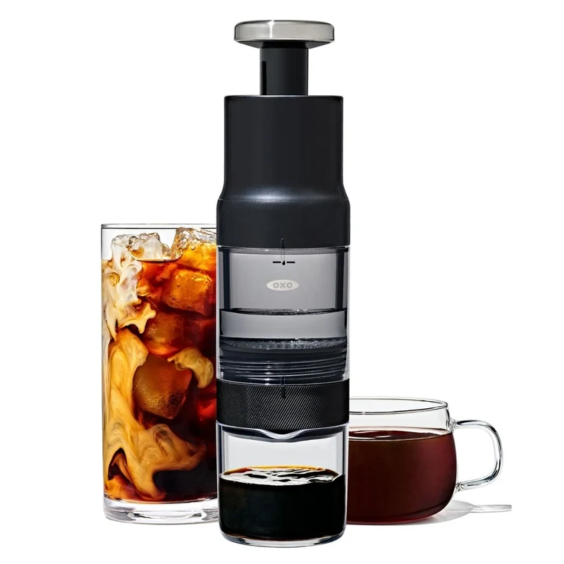 Cafetera portátil manual para café caliente y cold brew Rapid Brewer OXO