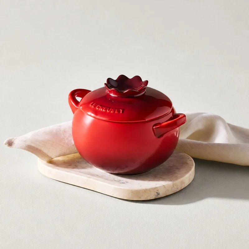 Mini cocotte cerámica frutas Le Creuset