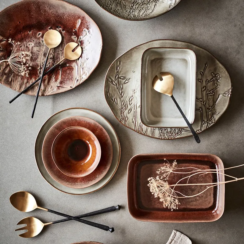 Bandeja para servir de terracota Annabelle Affari of Sweden