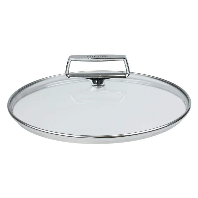 Cacerola alta de acero inoxidable 5-Ply con tapa Castel'Pro Cristel