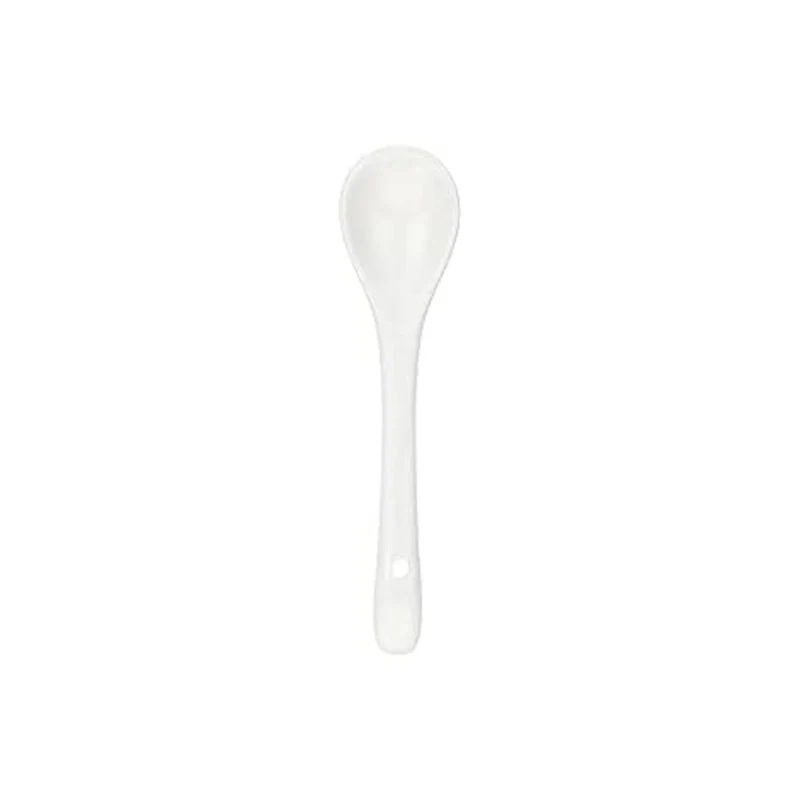 Cuchara de porcelana para sal y especias Trattoria La Porcellana Bianca