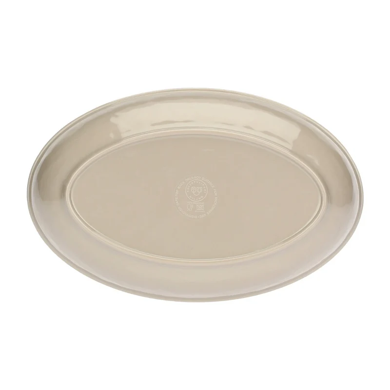 Set de 2 fuentes ovaladas de melamina Sea Life Rose & Tulipani