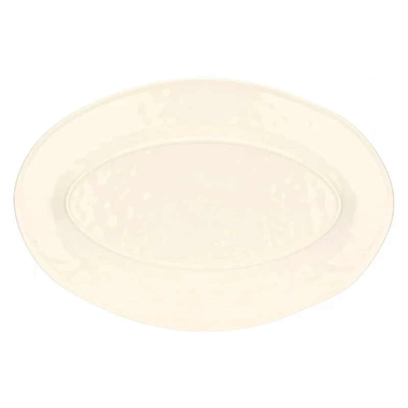 Fuente ovalada para servir de melamina Limù Rose & Tulipani