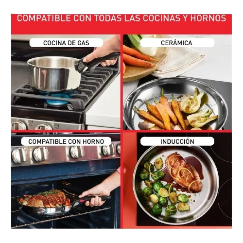 Conjunto de 8 piezas Ingenio Tefal