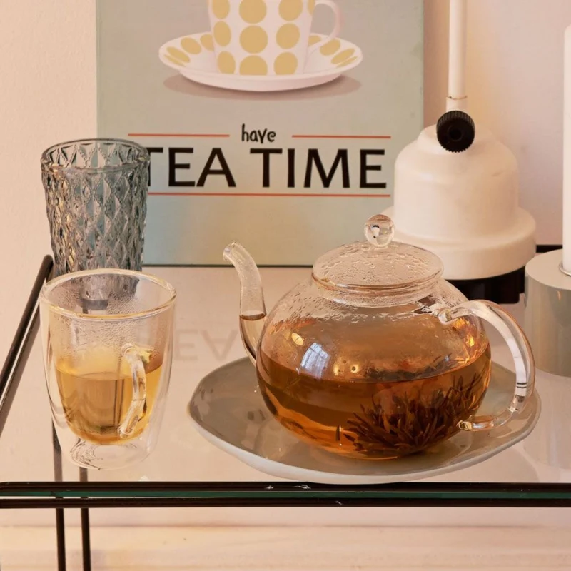 Tetera de cristal con infusor Verona Bredemeijer