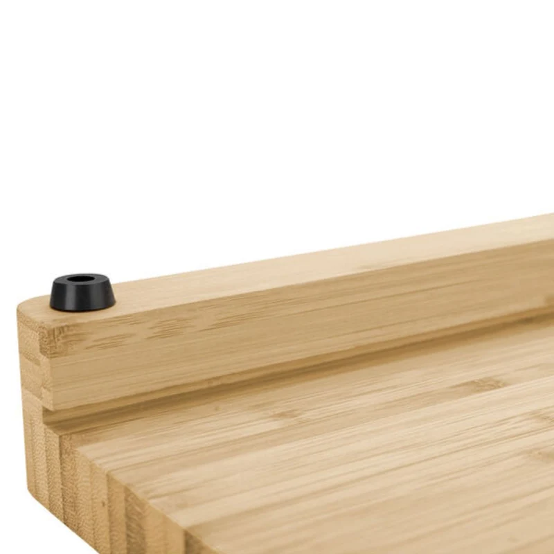 Tabla para cortar de bambú con bandeja de goteo de inox Zwilling