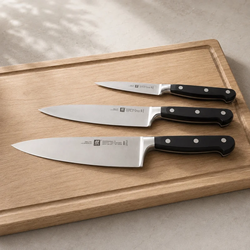 Juego de 3 cuchillos de cocina Professional Zwilling