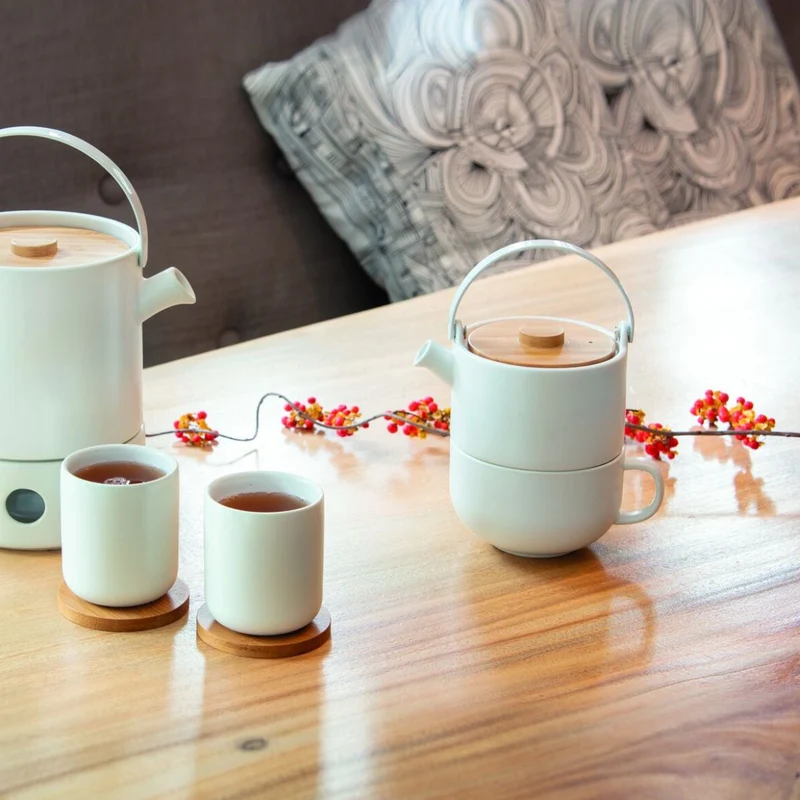 Tetera cerámica con taza Umea Bredemeijer
