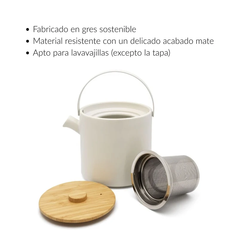 Tetera cerámica con taza Umea Bredemeijer