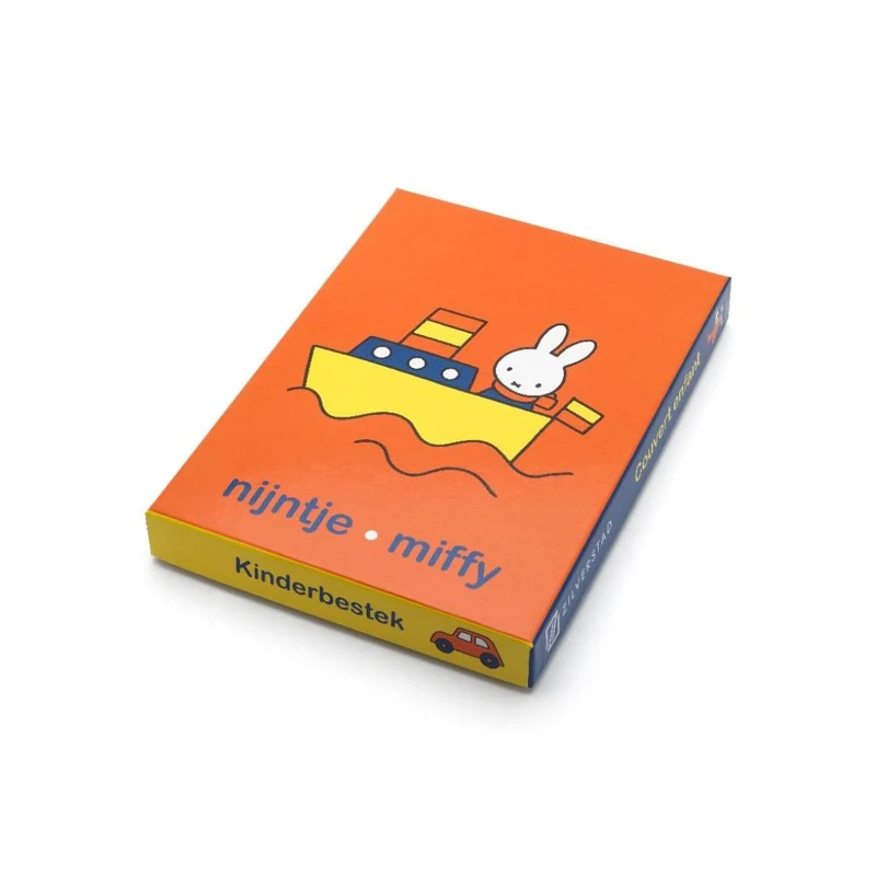 Cubertería de 4 piezas de acero inox Miffy Vehicles Zilverstad
