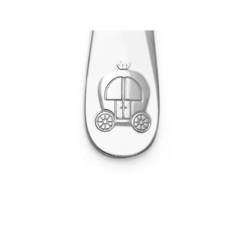 Cubertería de 4 piezas de acero inox Caballeros y Princesas Zilverstad