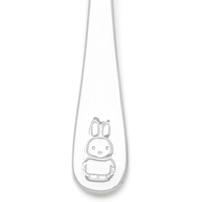 Cubertería de 4 piezas de acero inox Miffy Fruit Zilverstad