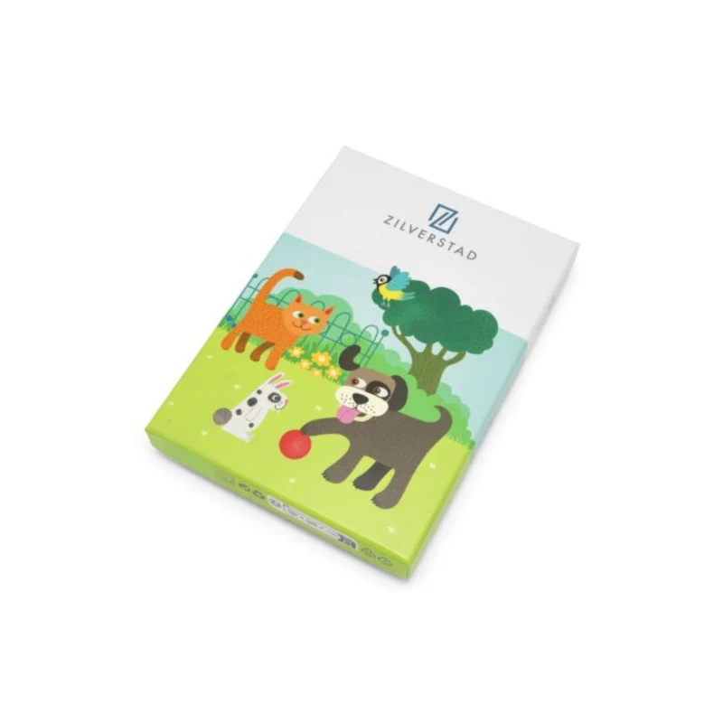 Cubertería de 4 piezas de acero inox Pets Zilverstad