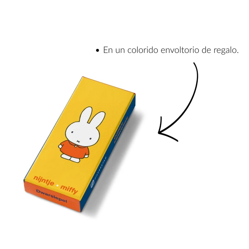 Cuchara lateral de acero inox Miffy Zilverstad