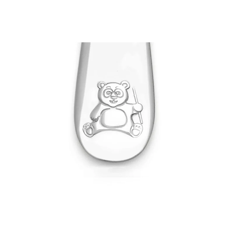 Cubertería de 4 piezas de acero inox Wildlife Zilverstad