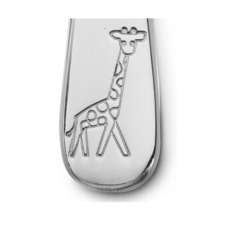 Cubertería de 4 piezas de acero inox Zoo Zilverstad