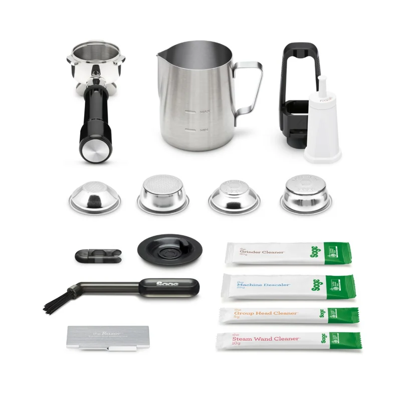Cafetera Expresso automática con molinillo, pantalla táctil y extracción en frío Barista Touch™ Impress Sage