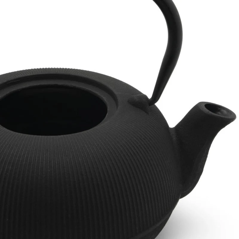 Set de té con tetera de hierro fundido y 2 tazas de porcelana Sichuan Bredemeijer