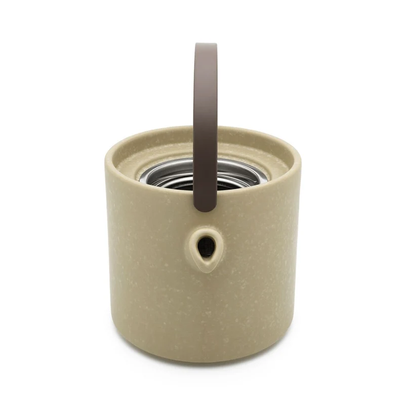 Set de tetera de cerámica 1,2 l con calentador Umea Bredemeijer