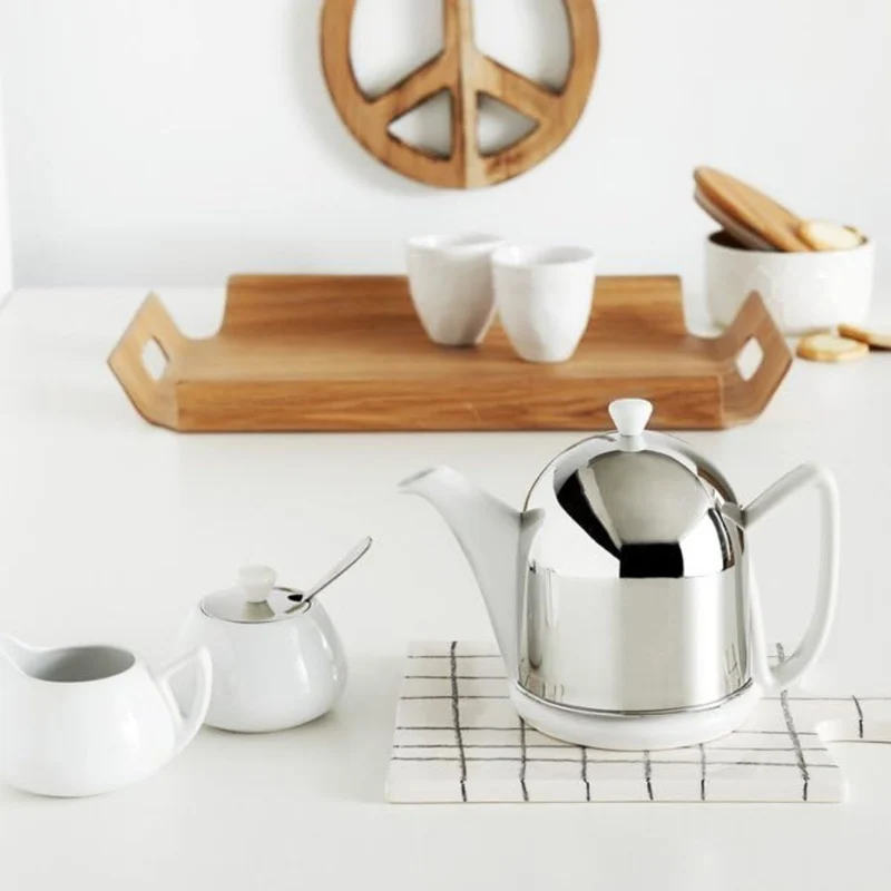 Tetera cerámica con carcasa aislante de inox Cosy® Manto Bredemeijer